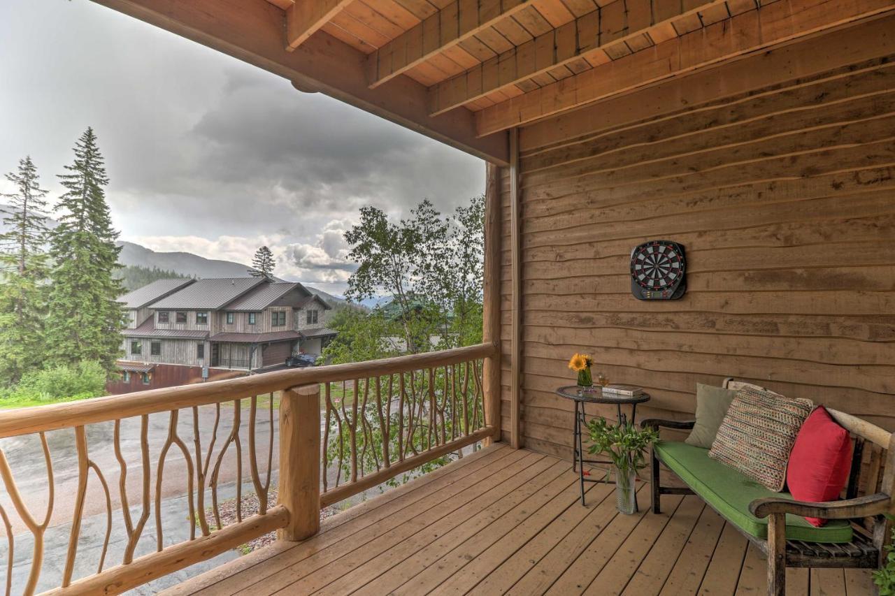 Rustic Home On Whitefish Mountain, Near Ski Run! 외부 사진