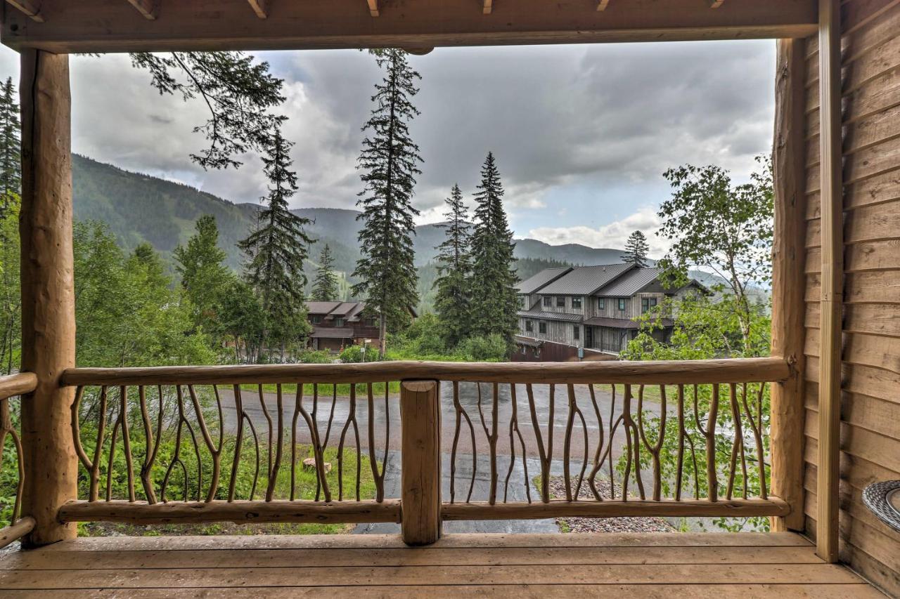 Rustic Home On Whitefish Mountain, Near Ski Run! 외부 사진