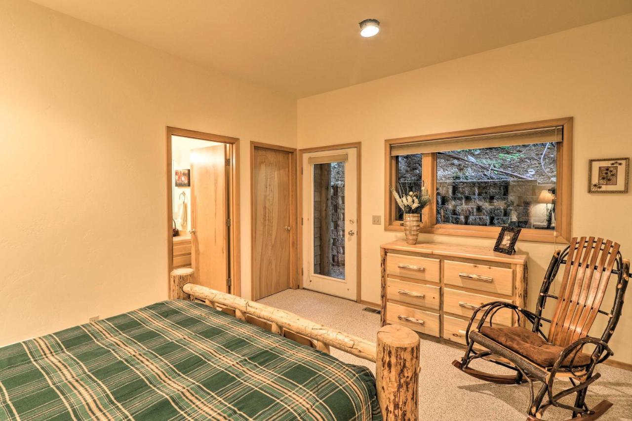 Rustic Home On Whitefish Mountain, Near Ski Run! 외부 사진