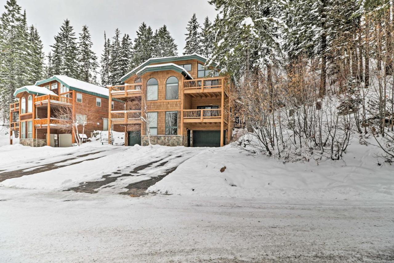 Rustic Home On Whitefish Mountain, Near Ski Run! 외부 사진